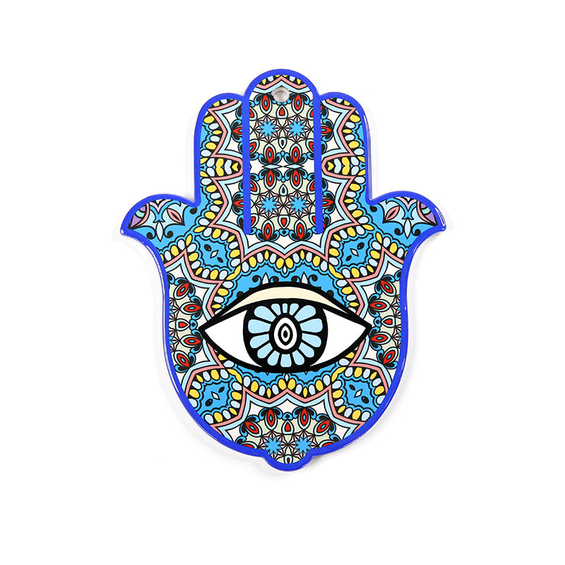 Olivenorma Hamsa Evil Eye Ceramic Insulated Placemat Coaster - Hamsa Evil Eye#14 - Coaster - image 15