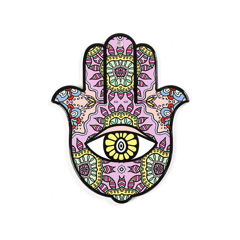 Olivenorma Hamsa Evil Eye Ceramic Insulated Placemat Coaster - Hamsa Evil Eye#15 - Coaster - image 16