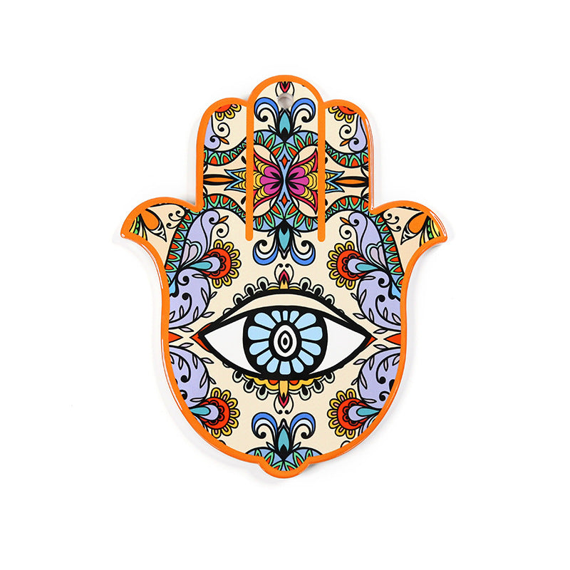 Olivenorma Hamsa Evil Eye Ceramic Insulated Placemat Coaster - Hamsa Evil Eye#17 - Coaster - image 18