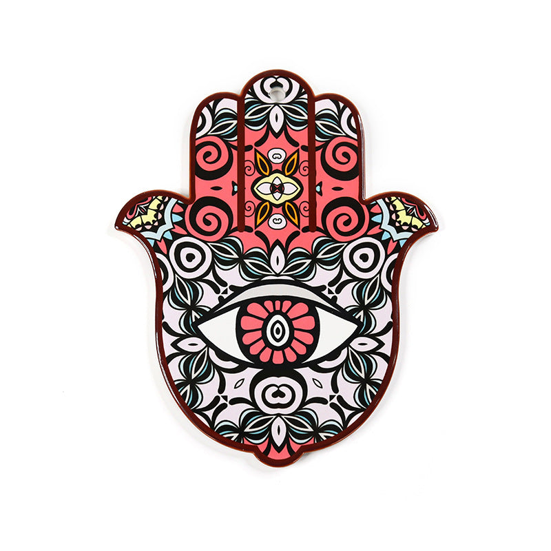 Olivenorma Hamsa Evil Eye Ceramic Insulated Placemat Coaster - Hamsa Evil Eye#18 - Coaster - image 19