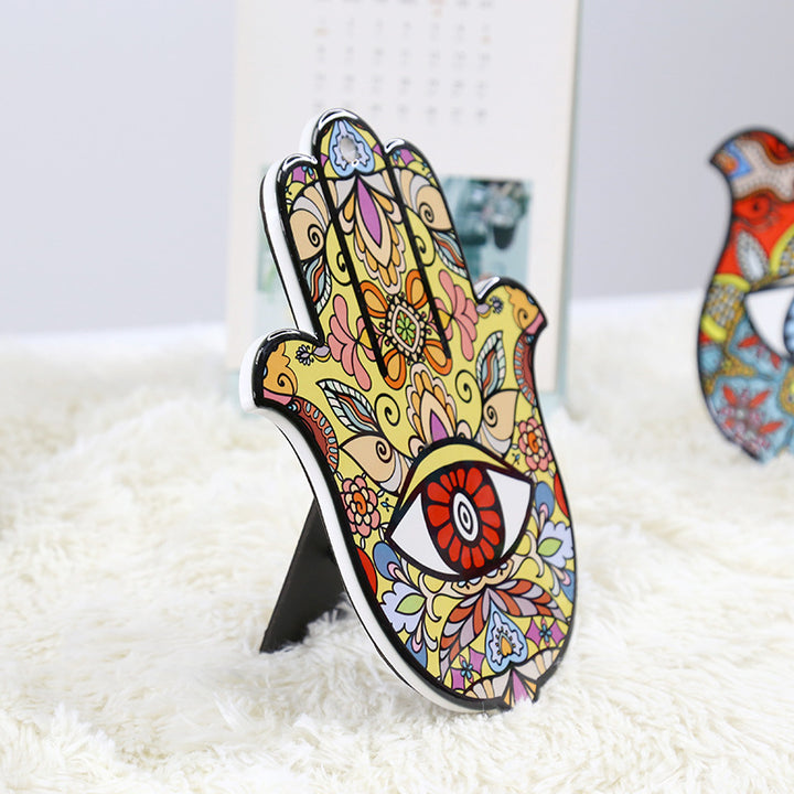 Olivenorma Hamsa Evil Eye Ceramic Insulated Placemat Coaster - image 22