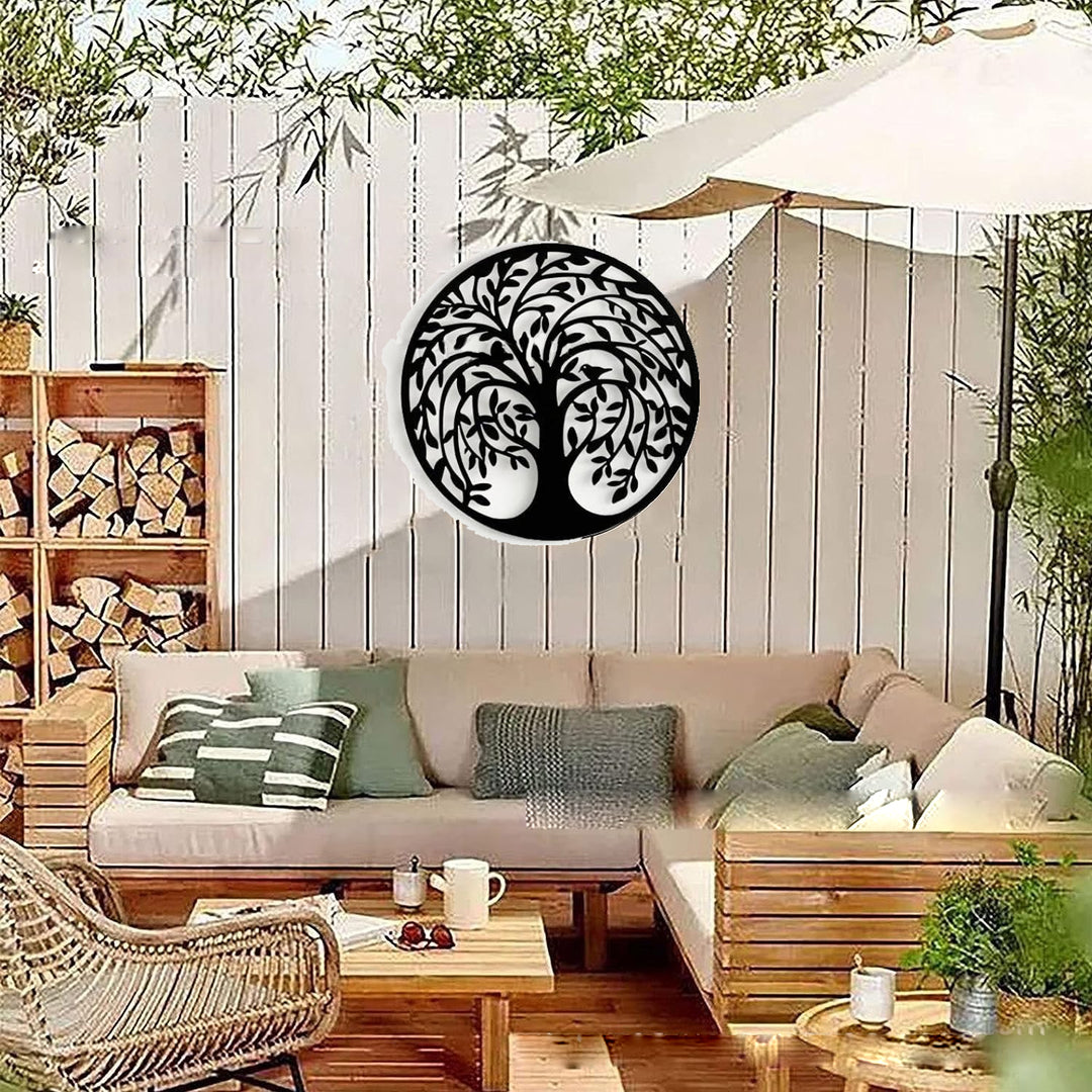 Olivenorma Tree Of Life Metal Wall Decor - Tree Of Life - image 0