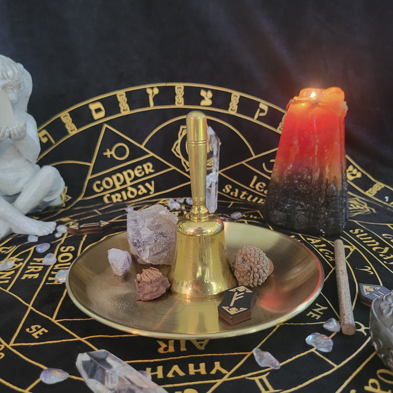 Olivenorma Three Phase Moon Pentagram Stainless Steel Holy Plate - image 10