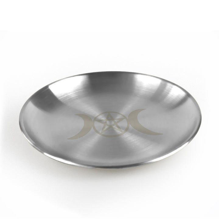  Olivenorma Phase Moon Pentagram Stainless Steel Holy Plate - image 5