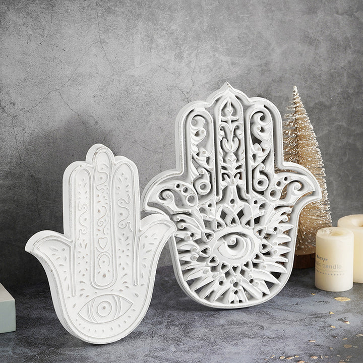 Olivenorma White Hamsa Wall Decoration - image 0