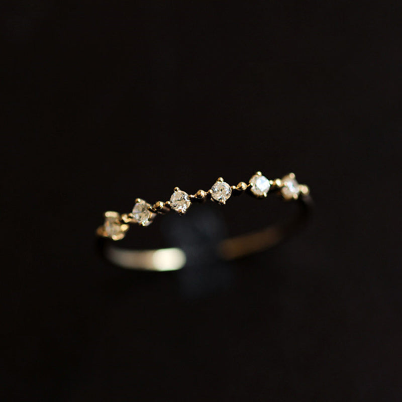 Olivenorma S925 Sterling Silver Zirconium Ring - image 7