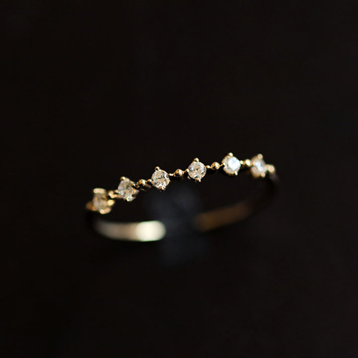 Olivenorma S925 Sterling Silver Zirconium Ring - image 7