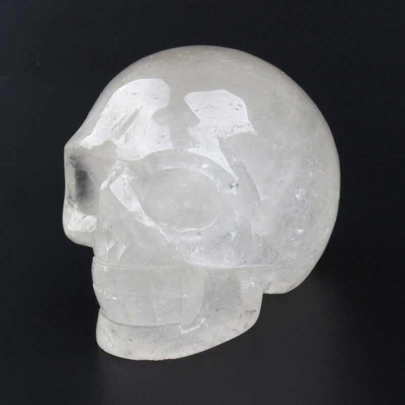 Olivenorma Clear Quartz Crystal Skull Decoration - image 1
