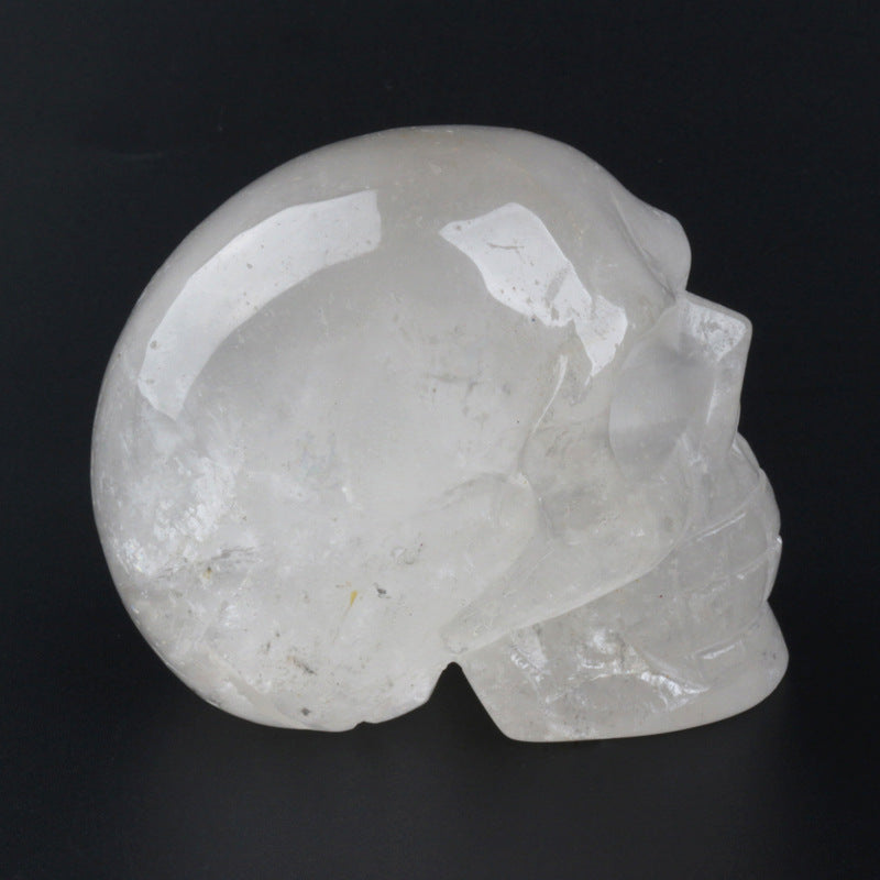 Olivenorma Clear Quartz Crystal Skull Decoration - image 3