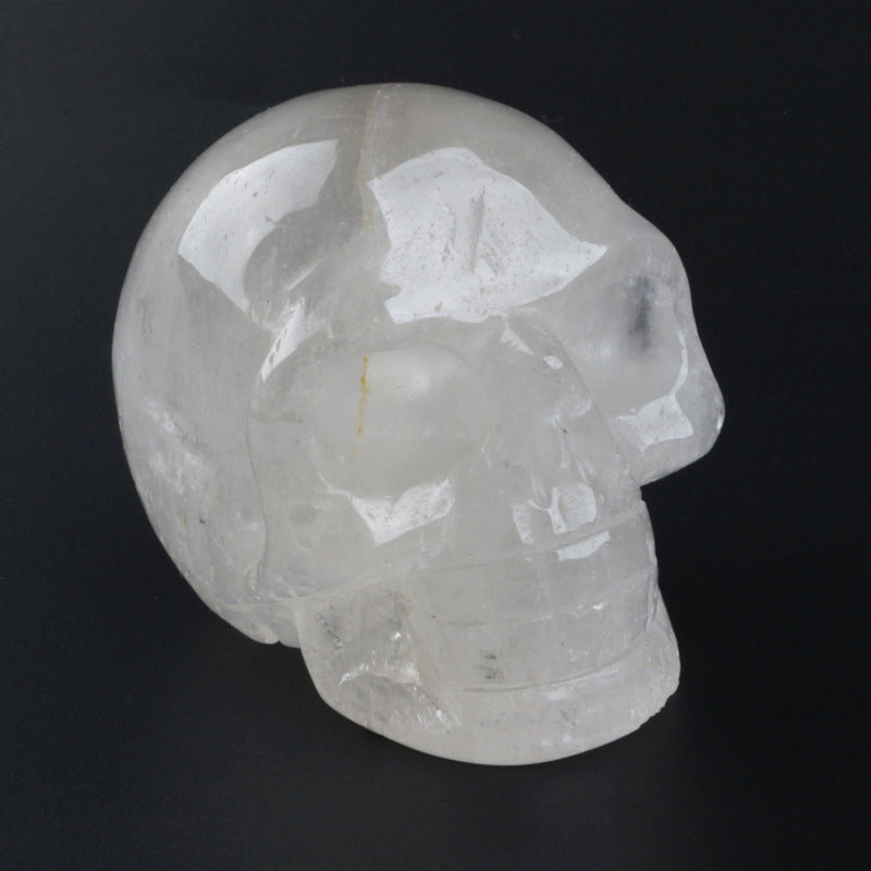Olivenorma Clear Quartz Crystal Skull Decoration - image 2