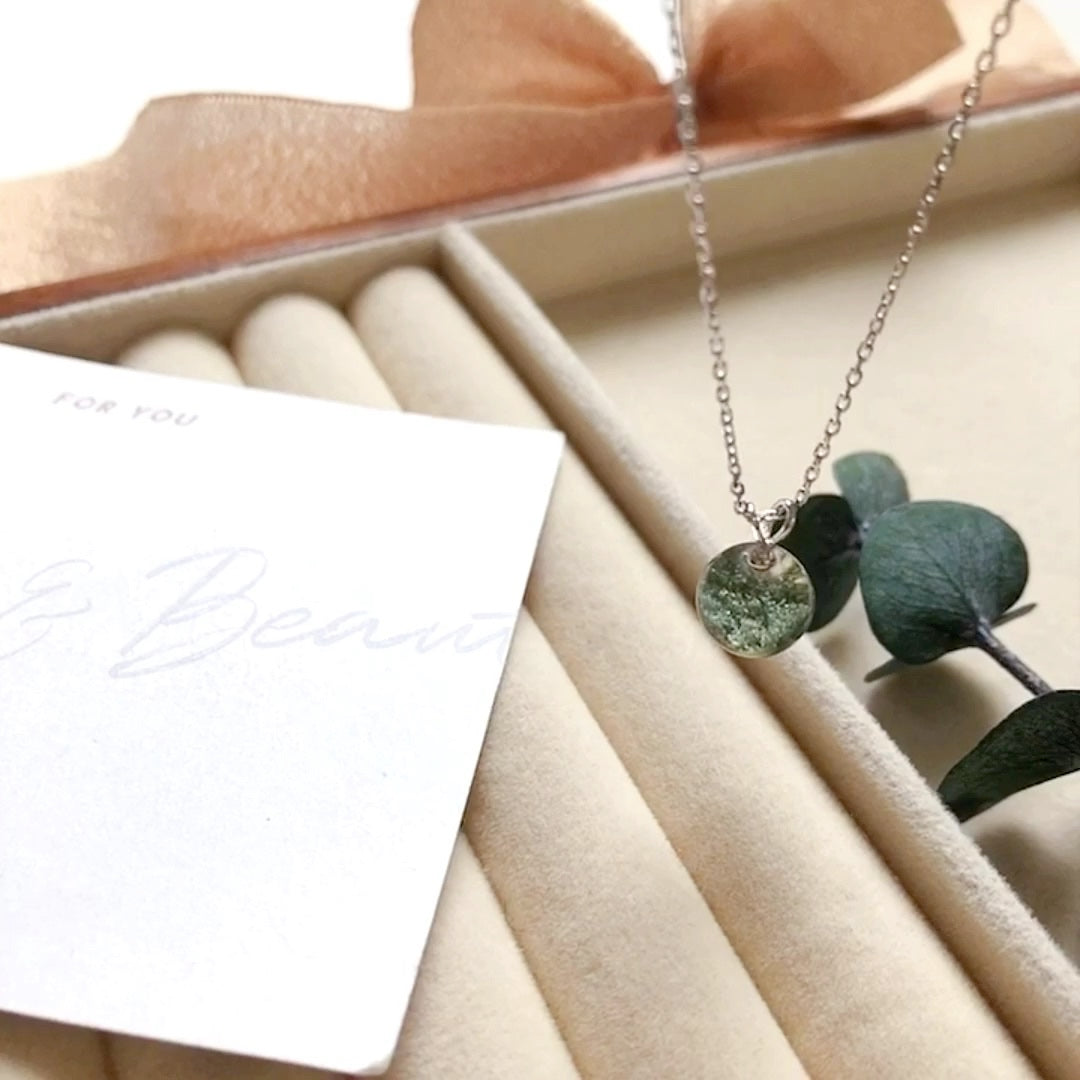 Olivenorma Green Phantom Quartz Sterling Silver Bracelet Necklace - image 3