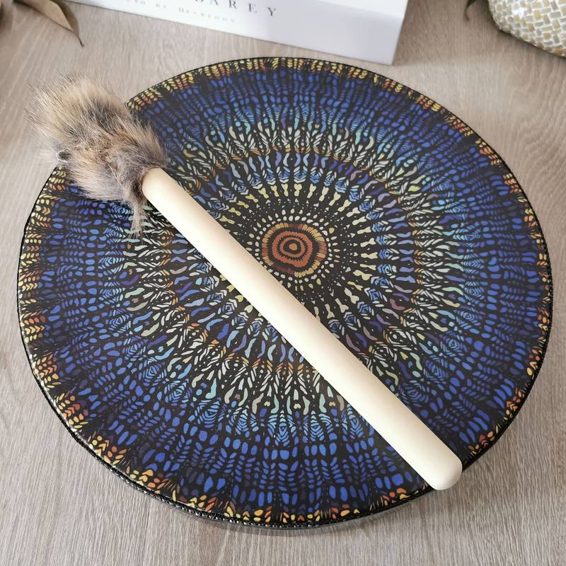 Olivenorma Handcrafted Percussion With Unique Mosaic Design Drum - image 4