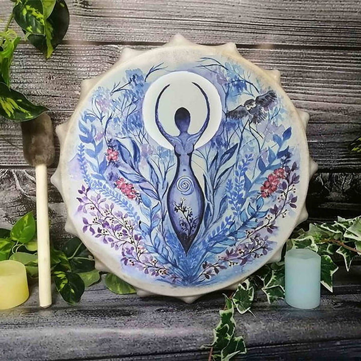 Olivenorma Shaman Drum Home Decor Goddess Drum - image 6