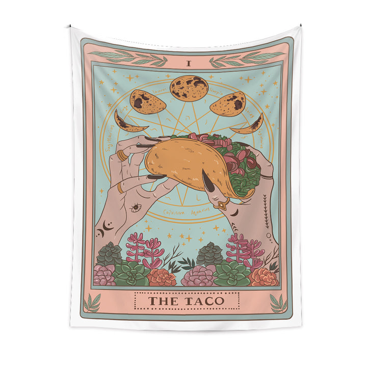 Olivenorma Tarot Card Tapestry - THE TACO - 180*230cm - Short Velvet - image 3