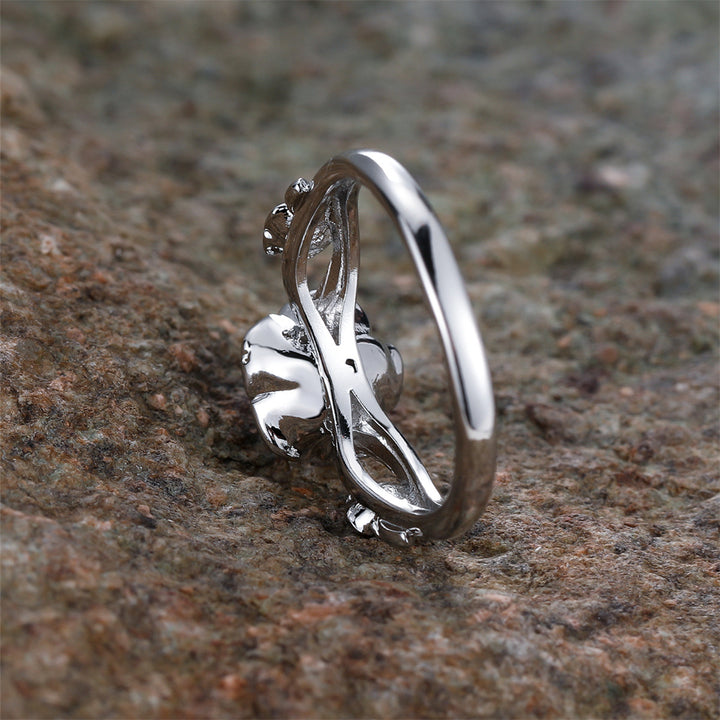 Olivenorma "Rose Of Love" Unique Opal Ring  - image 4
