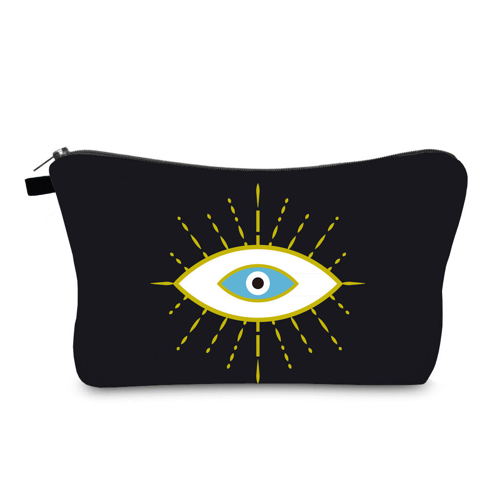 Olivenorma Evil Eye Hamsa Symbol Makeup Cosmetic Bag - Evil Eye#2 - image 6