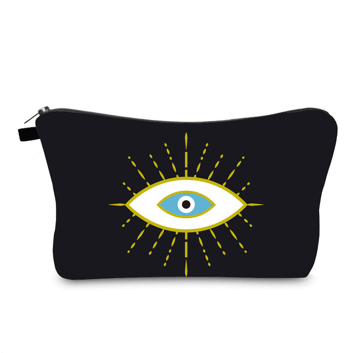 Olivenorma Evil Eye Hamsa Symbol Makeup Cosmetic Bag - Evil Eye#2 - image 6