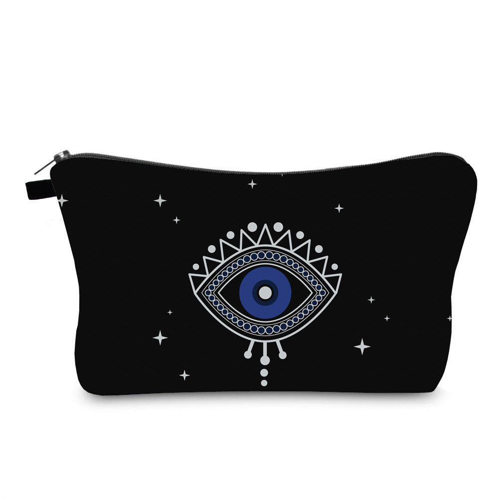 Olivenorma Evil Eye Hamsa Symbol Makeup Cosmetic Bag - Evil Eye#3 - image 7