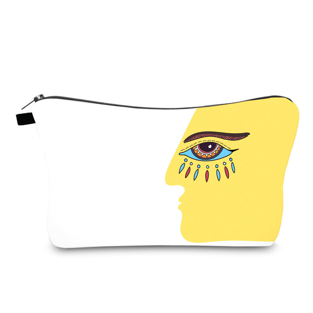 Olivenorma Evil Eye Hamsa Symbol Makeup Cosmetic Bag - Evil Eye#5 - image 17