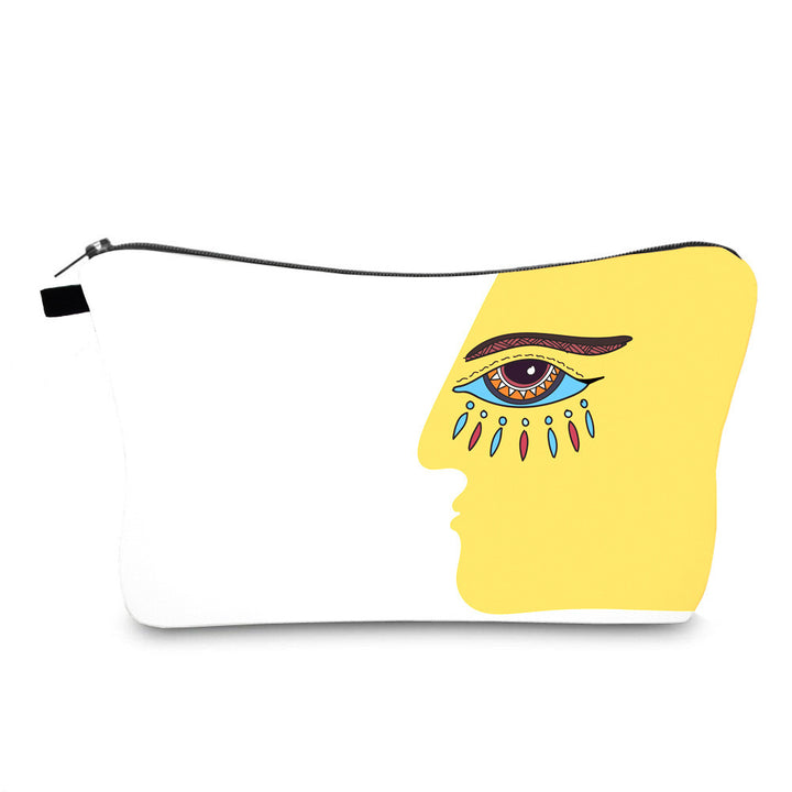 Olivenorma Evil Eye Hamsa Symbol Makeup Cosmetic Bag - Evil Eye#5 - image 17