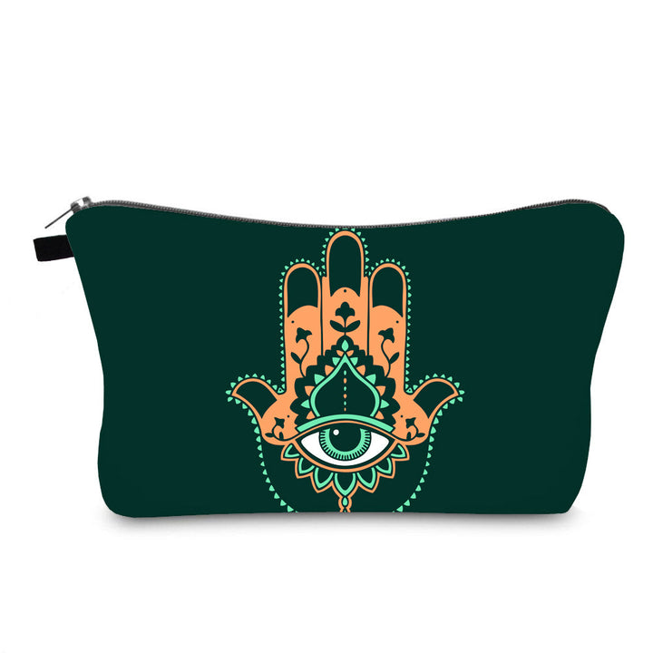Olivenorma Evil Eye Hamsa Symbol Makeup Cosmetic Bag - Evil Eye&Hamsa - image 23