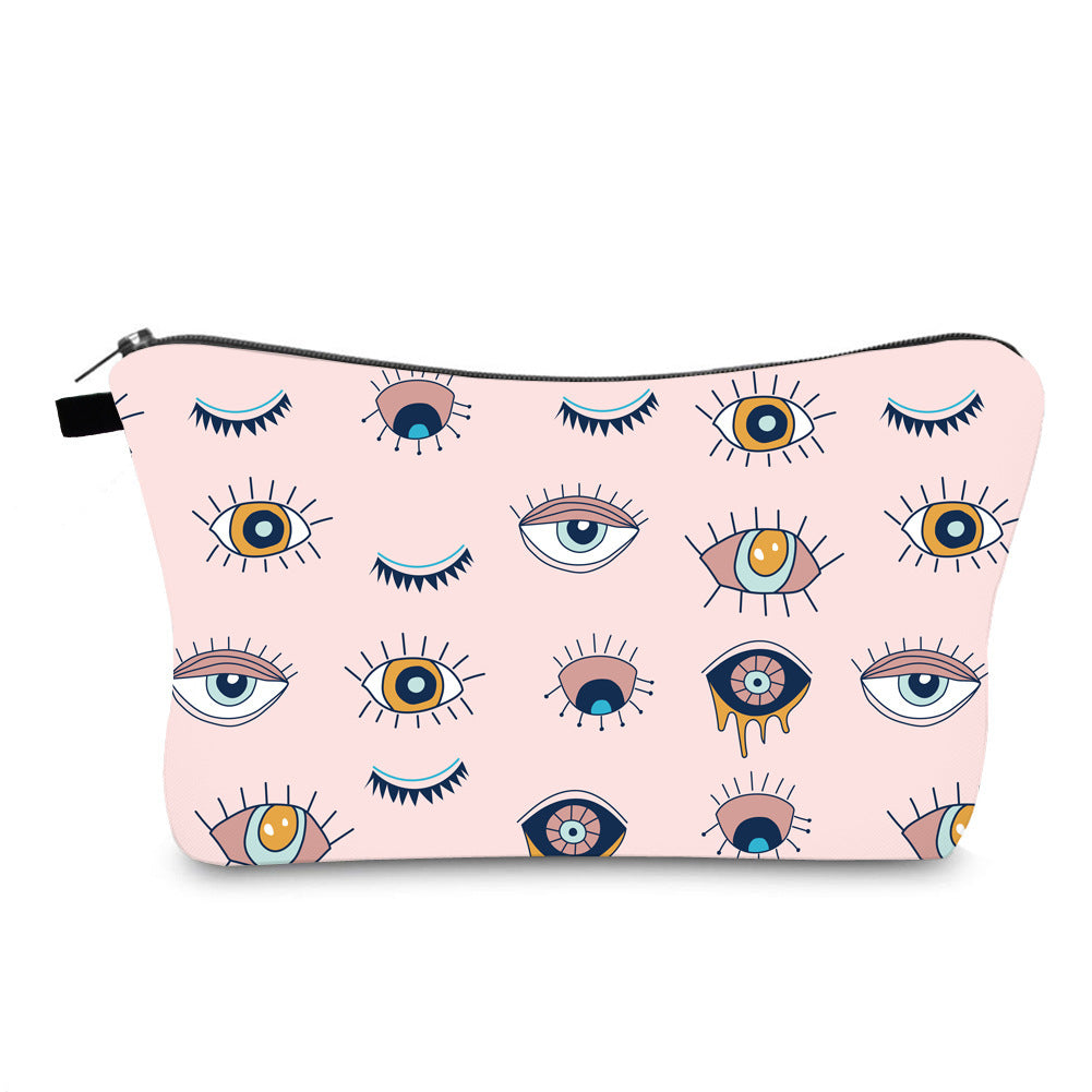 Olivenorma Evil Eye Hamsa Symbol Makeup Cosmetic Bag - Evil Eye#11 - image 29