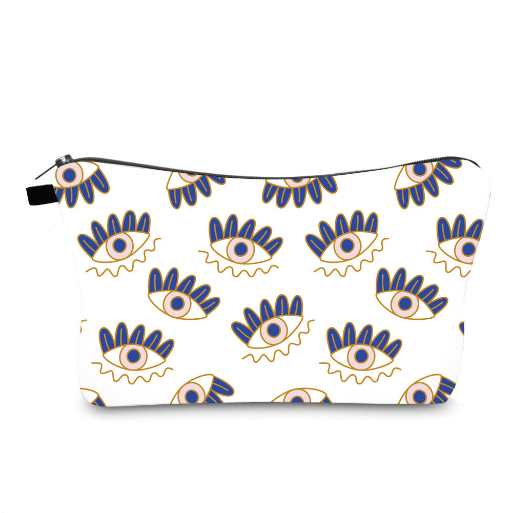 Olivenorma Evil Eye Hamsa Symbol Makeup Cosmetic Bag - Evil Eye#12 - image 30