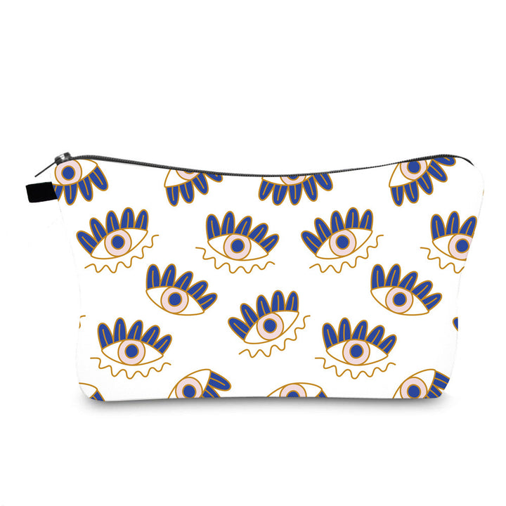 Olivenorma Evil Eye Hamsa Symbol Makeup Cosmetic Bag - Evil Eye#12 - image 30
