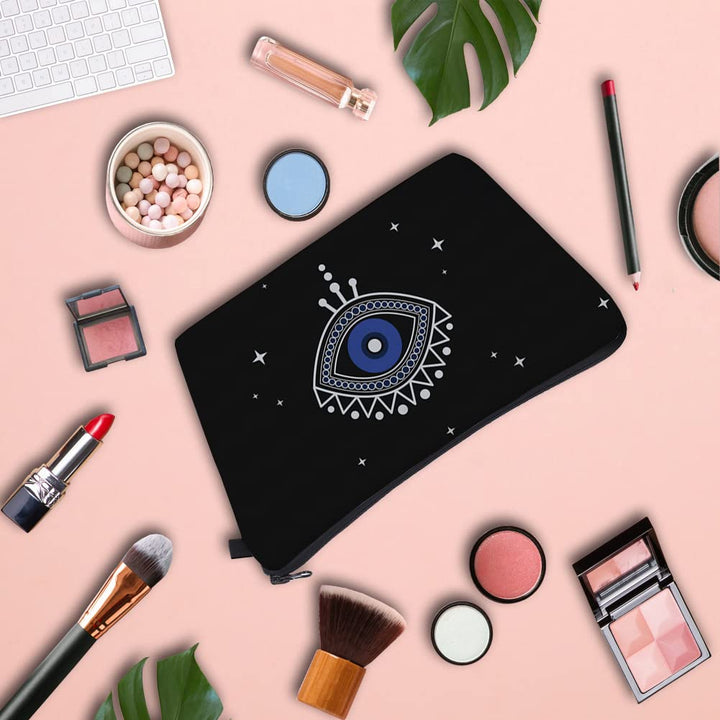 Olivenorma Evil Eye Hamsa Symbol Makeup Cosmetic Bag - image 9