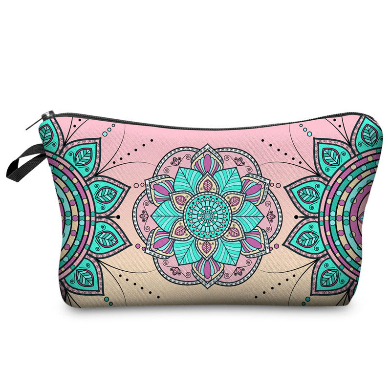 Olivenorma Mandala Pattern Makeup Cosmetic Bag - Mandala#2 - image 6