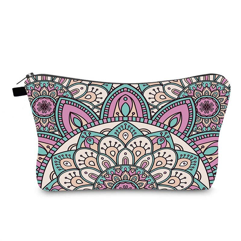 Olivenorma Mandala Pattern Makeup Cosmetic Bag - Mandala#4 - image 8