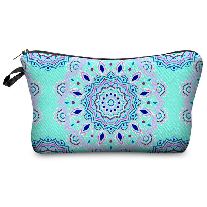 Olivenorma Mandala Pattern Makeup Cosmetic Bag - Mandala#5 - image 9