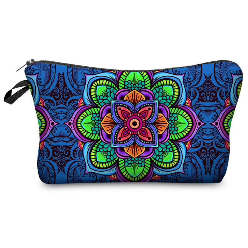 Olivenorma Mandala Pattern Makeup Cosmetic Bag - Mandala#6 - image 10