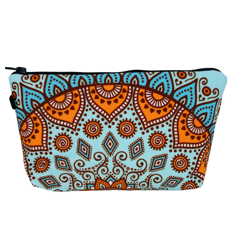 Olivenorma Mandala Pattern Makeup Cosmetic Bag - Mandala#7 - image 11