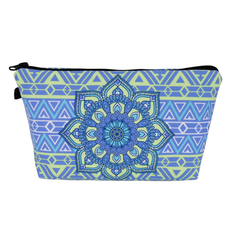 Olivenorma Mandala Pattern Makeup Cosmetic Bag - Mandala#8 - image 12
