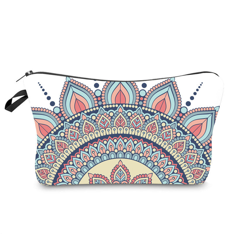 Olivenorma Mandala Pattern Makeup Cosmetic Bag - Mandala#10 - image 14