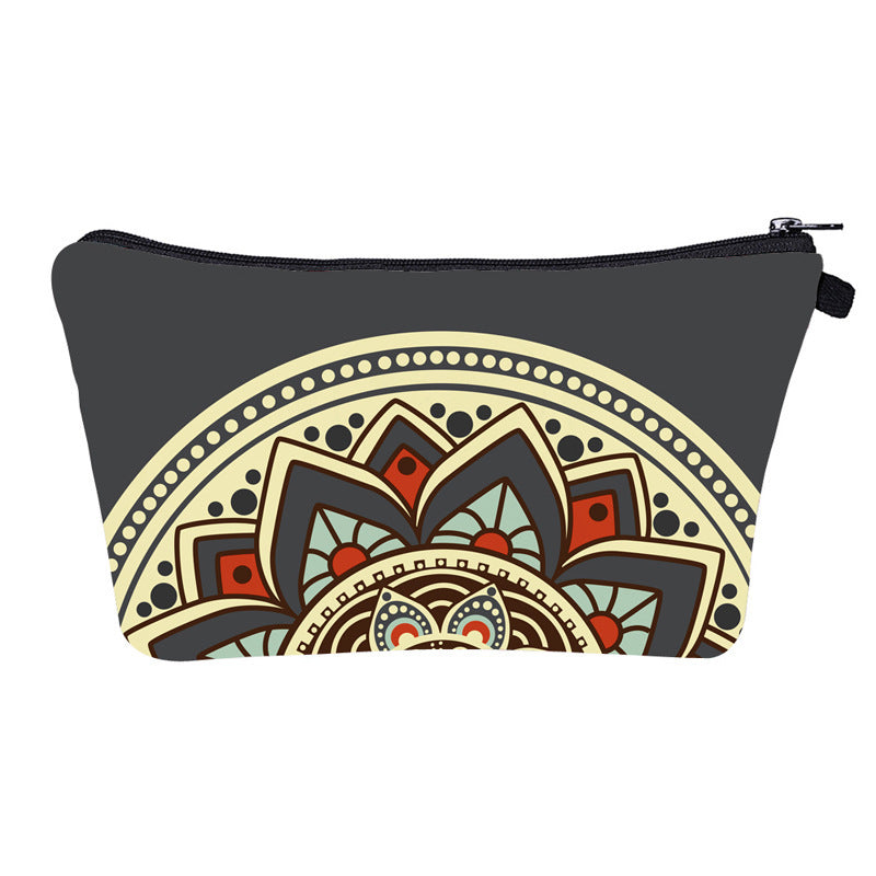 Olivenorma Mandala Pattern Makeup Cosmetic Bag - Mandala#19 - image 23