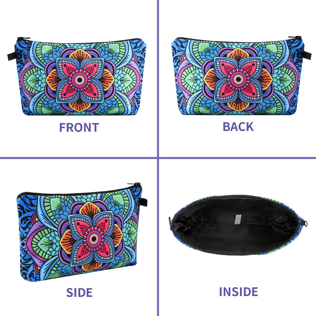 Olivenorma Mandala Pattern Makeup Cosmetic Bag - image 32