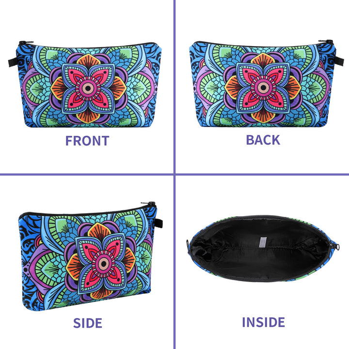 Olivenorma Mandala Pattern Makeup Cosmetic Bag - image 32