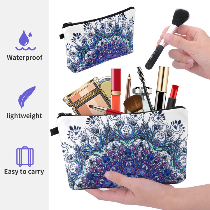 Olivenorma Mandala Pattern Makeup Cosmetic Bag - image 30