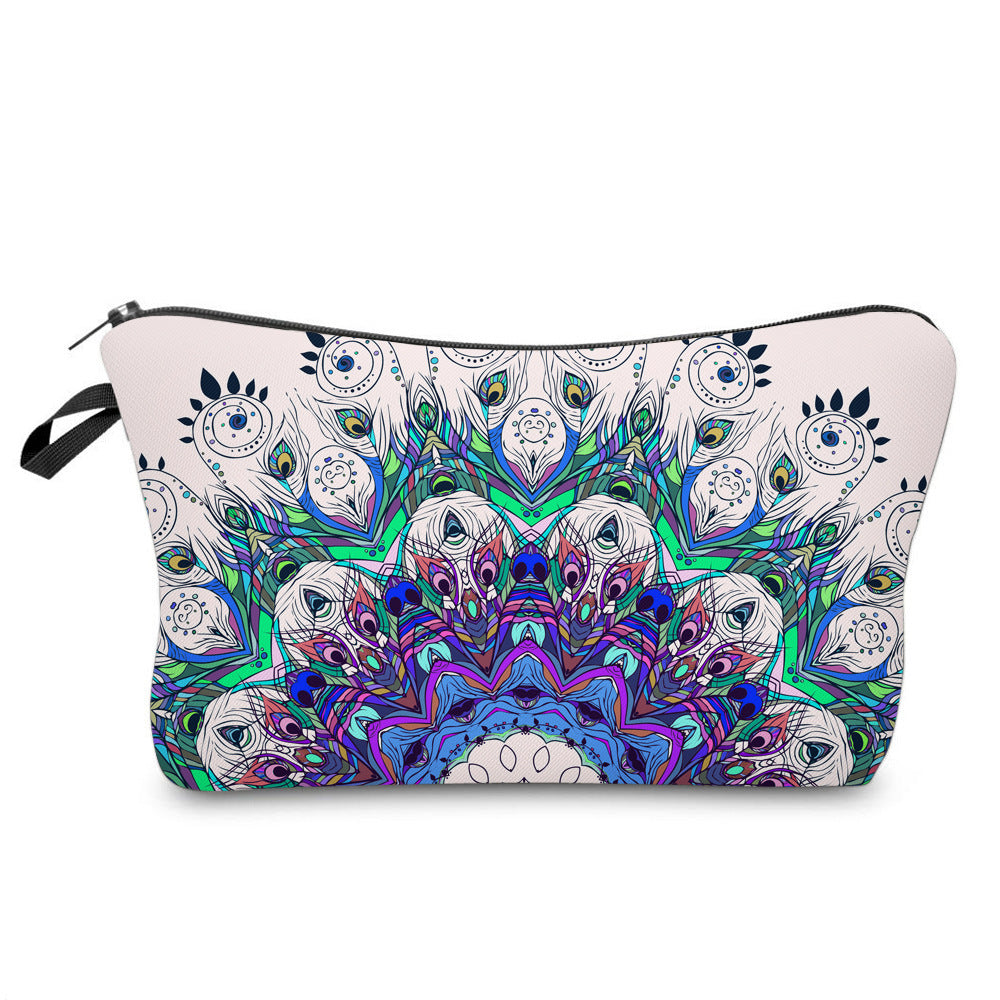 Olivenorma Mandala Pattern Travel Makeup Cosmetic Bag - Mandala#1 - image 0