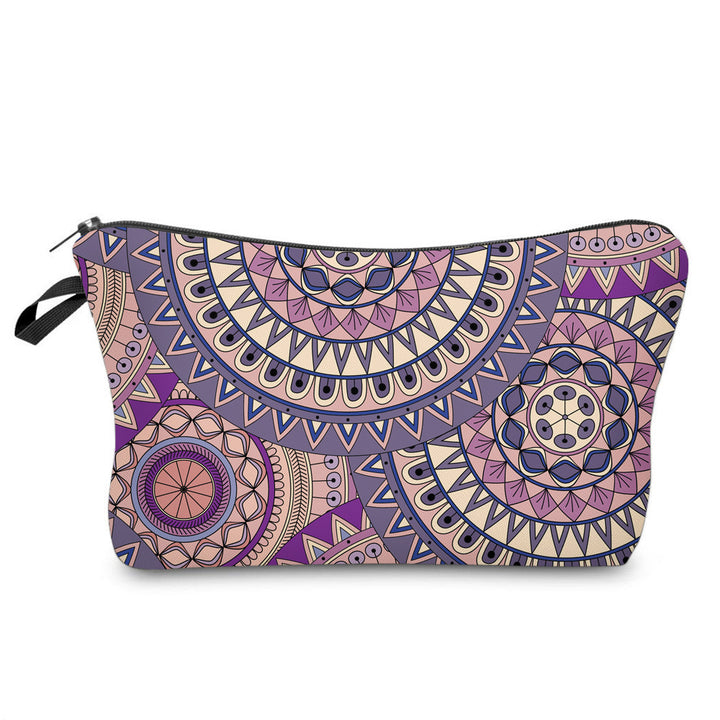 Olivenorma Mandala Pattern Travel Makeup Cosmetic Bag - Mandala#3 - image 6