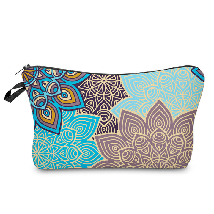 Olivenorma Mandala Pattern Travel Makeup Cosmetic Bag - Mandala#5 - image 8