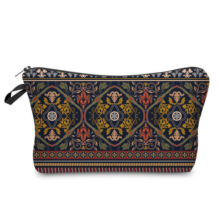 Olivenorma Mandala Pattern Travel Makeup Cosmetic Bag - Mandala#8 - image 11