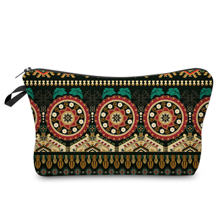 Olivenorma Mandala Pattern Travel Makeup Cosmetic Bag - Mandala#10 - image 13