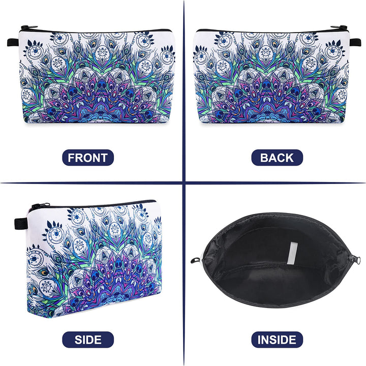 Olivenorma Mandala Pattern Travel Makeup Cosmetic Bag - image 4