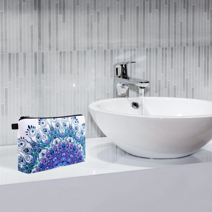Olivenorma Mandala Pattern Travel Makeup Cosmetic Bag - image 1