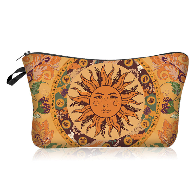 Olivenorma Sun Moon Star Pattern Cosmetic Bag - image 5
