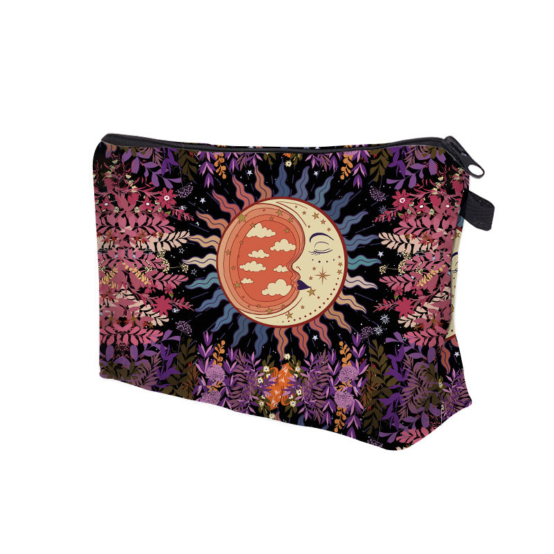 Olivenorma Sun Moon Star Pattern Cosmetic Bag - image 12