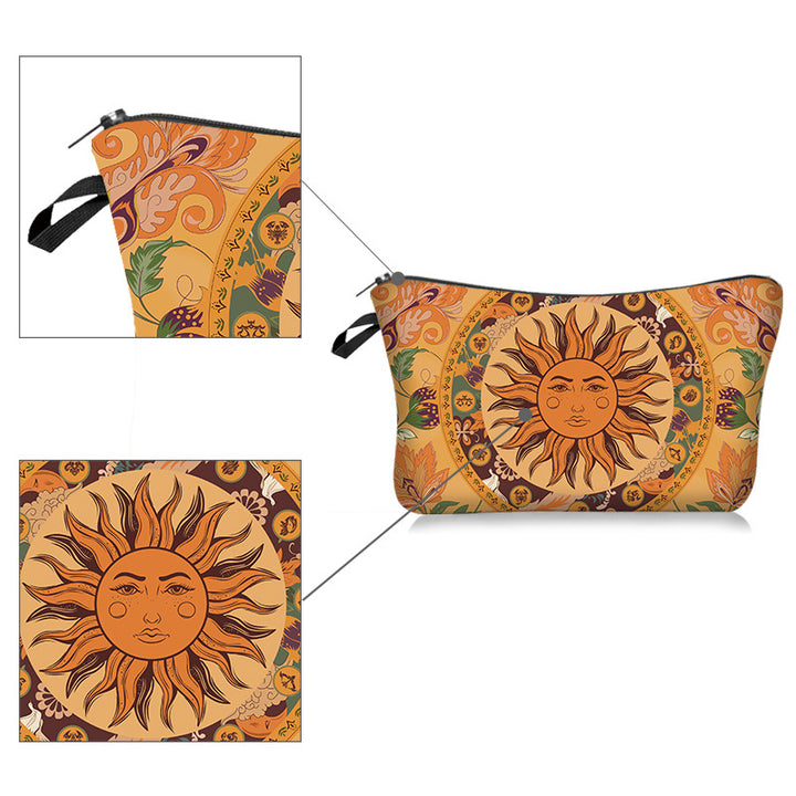 Olivenorma Sun Moon Star Pattern Cosmetic Bag - image 8